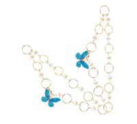 NUOBESTY 2pezzi Segnapunti per Uncinetto Ciondolo Contatore Righe per Lavorare Maglia Accessorio Pratico e Decorativo per Tracciamento Preciso Punti e Righe