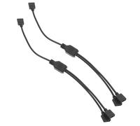 NUOBESTY 2pezzi Splitter Argb Connessione Pin Estensione Splitter Indirizzabili Per Dissipatori Calore Cpu e Ventole Argb