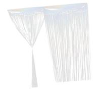 NUOBESTY 2pezzi Tende Frange Per Feste Decorazioni Per Compleanni Accessori Per Foto Materiali Leggeri e Resistenti Per Porte e Soffitti