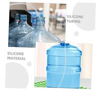 NUOBESTY 2pezzi Tubo Flessibile in Silicone Pura Da Ricambio Per Caraffa Filtrante Tubo Flessibile Per Erogatore Acqua Calda Parte Ricambio Per Pompa Acqua Kit Per Zaino