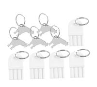 NUOBESTY 2sets Chiavi per Dispenser Carta Igienica Chiave in Metallo per Dispenser Asciugamani Carta Chiavi Sostitutive Ricambio