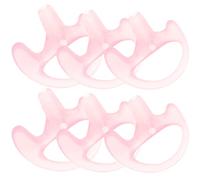 NUOBESTY 3 Paia Auricolari Silicone Sostituibili Inserti Ergonomici per Orecchie Comodi e Riutilizzabili per Utilizzo Prolungato e Antirumore