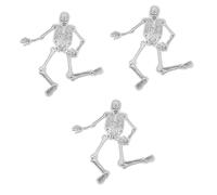 NUOBESTY 3 Pezzi 1 Scienza Popolare Sullo Scheletro Umano Busto Del Corpo Simpatici Adesivi Puntello Scheletro Di Scheletro Scheletri Finti Mobile Kit Finto Scheletro Carta Bianca
