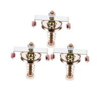 NUOBESTY 3 Pezzi Accessori per Telaio Strumento di Riparazione della Tessitura Accessori per Macchine da Cucire Strumenti per Cucire a Maglia Adattatore all'Uncinetto Acciaio Inossidabile