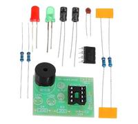NUOBESTY 3 Pezzi Kit Elettronico Timer Multivibratore Astabile con LED Lampeggiante Scheda Didattica per Esercizi Saldatura e Apprendimento Elettronico con Istruzioni Dettagliate e