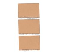 NUOBESTY 3 Pezzi Piano Studio Quaderni Spirale per Pianificazione Giornaliera Settimanale e Mensile Planner per Studenti Note Down Notebook per Organizzazione