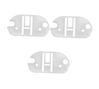 NUOBESTY 3 Pz Placca ago della Macchina per Cucire tapparelle Mini tavola dell'ago Catena Strumento tampone Fermo Sewing Machine Bordo dell'ago in Metallo Cuscinetto della Macchina per Aghi