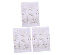 NUOBESTY 3 Set a Partecipazione Di Della Sposa Kit Di Inviti Per Shower Kit Di Al Matrimonio Carte D'amore Carta