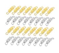 NUOBESTY 3 Set Chiusure Per Gioielli Lega Connettori Vite Per Collane E Braccialetti Fibbia Decorativa Per Creazioni Te Accessori Per Diy E Riparazioni Jewelry Making 120 Pezzi*3