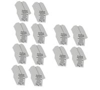 NUOBESTY 3 Set Di Etichette Per La Guida Al Lavaggio Degli Indumenti Piccole Imprese Gonne Facili Da Inserire E Notare Nella Confezione 100 Pezzi * 3