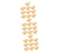 NUOBESTY 3 Set Di Temperamatite Per Cancelleria Per Bambini Premio Scolastico Creativo Forma Del Naso Doppi Fori Ufficio 10 Pezzi*3