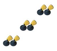 NUOBESTY 3 Set Fermaporta Silenzioso Cerniera Striscia di Tenuta della Portiera Dell'auto Paraspifferi Adesivo Paraspifferi Adesivi Protezione da Parete per Fermaporta Plastica 2 Pezzi * 3