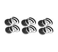 NUOBESTY 3 Set Isolante Antisismico Per Porte E Finestre Striscia Fonoassorbente Da Spessore Per Isolamento E Riduzione Rumori Facile Da Installare E Sostituire Resistente E 2 * 3