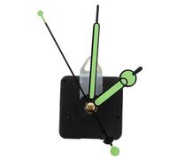 NUOBESTY 3 Set Movimento di Orologio Fluorescente Sostituzione meccanismo di Orologio Silenzioso Mano Kit meccanismo Orologio al Quarzo Parti dell'orologio Fai da Te plastica Verde Chiaro