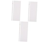 NUOBESTY 3 Set Penne di Marcatura in Tessuto Craft Penna per Tessuti Pennarello da Tessuto Matita Gesso da Cucito Matite Marcatori di Tessuto Pennarelli per Cucire Cera Bianca 10 Pezzi * 3