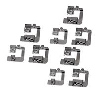 NUOBESTY 3 Set Pezzi Piedini per Cucire Kit di Cucito Macchina da Cucire Macchina da Ricamo Cerniera Forniture di Cucito Cerniere Piedino premistoffa Blocco del pressore per Cucire Silver
