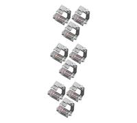 NUOBESTY 3 Set Piede Che Cammina Macchina da Ricamo Fratello Piedino Premistoffa Piedino Raccoglitore Regolabile Macchina da Cucire Tagliacuci Piedino per Macchina da Cucire Bianca 3 Pz*3
