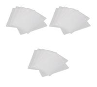 NUOBESTY 3 Set Titolare Dell'autobus Buste Per Carte Bustine Carte Copertina Lucida Opaca Titolare Di Banca Copertura Trasparente Titolare Di Identità 50 Pezzi * 3