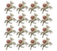 NUOBESTY 30pezzi Ciondolo Forma Di Cavallo in Lega Portachiavi Per Telefono Per Donna Forniture Vintage Per Decorazioni Forma Di Cavallo Ciondoli Animali Dello Zodiaco Per Creazioni Fai Da