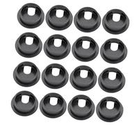 NUOBESTY 30pezzi Copriforo per Cavi Riutilizzabili in Nero per Scrivania del Computer Passacavo da Ufficio Organizer per Cavi