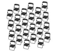 NUOBESTY 32 Pezzi Sedia Pieghevole Supporto Per Telefono Cellulare Casa Delle Bambole In Miniatura Sedie Per Casa Delle Bambole Sedia Pieghevole Modello Casa Delle Bambole Mini Sedie