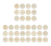 NUOBESTY 3pezzi Carte Commemorative Per Cards Uniche Per Festeggiare Primi Mesi Del Tuo Per Foto e Social Media