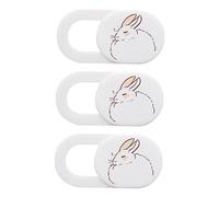 NUOBESTY 3pezzi Copertura Webcam Slider Protezione Privacy Blocco Fotocamera Adesivo Autoadesivo per Dispositivi Telefonini Laptop Tablet Computer