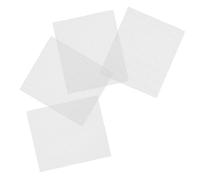 NUOBESTY 4 Fogli Foglio di Tela di Plastica Tela con Cuciture in Plastica Fai-da-Te Crafting Cucive Tela Mesh Tela per Ricamo Tela di Plastica per Filo Fai da Te in Tela Bianca
