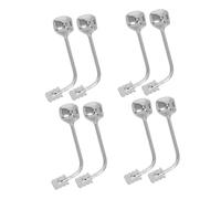 NUOBESTY 4 Paia Supporti Nasali per in Staffe Insertibili Antiscivolo per Naso Sostituzione Resistente e Confortevole per Montature da Sole e