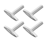 NUOBESTY 4 Pezzi Chiave per Carillon in Ferro Argento, Chiave Musicale Regolabile per Scatola Musicale Fai-da-Te, per Amici e Famiglia, Strumento per Realizzare la Tua Musica