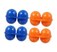 NUOBESTY 4 Pezzi Contenitore Portatile per Uova Scatola Stoccaggio per e Picnic Protegge Uova Trasporto Facile da Adatta per Escursioni e Barbecue Colori Blu e