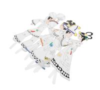 NUOBESTY 4 Pezzi Di Marionette Delle Ombre: Kit Fai Da Te Per Realizzare Personaggi Cinesi Delle Marionette Delle Ombre - Figure Dipinte A Mano Per Attività Scolastiche E Corsi D'arte