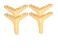 NUOBESTY 4 Pezzi Gambe Del Divano Piedini Per Mobili Basamento Del Divano Piedini Regolabili Divano Letto Divano Gamba Dell'armadio Piede Piedi Del Mobile Pesante Ferro Da Stiro Golden