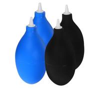 NUOBESTY 4 Pezzi Kit Soffiatore Aria Manuale in Silicone per Pulizia Fotocamere DSLR Tastiere Lenti e Dispositivi Elettronici con Pressione Compatto Portatile