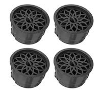 NUOBESTY 4 Pezzi Tappo Scarico Pavimento Antiodore in Core Autosealing Gravità Filtro Antintasamento per Bagno e Cucina Diametro Fondo Blocca Odori e Previene Riflusso