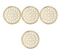 NUOBESTY 4 Pz Struttura per Composizione Floreale in Metallo Arrangiatori Porta Composizioni Floreali Forniture di Arrangiamento Titolare della Disposizione Fiori Persistenti Pianta Golden
