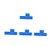 NUOBESTY 4 Pz Taglia Angoli Pasta modellabile rubbee Argilla Fai da Te Kit Macchina a rulli di Argilla Ruota Strumento per Tagliare l'argilla Filo di Argilla Multifunzionale plastica Blue