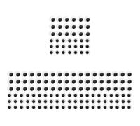 NUOBESTY 4 Scatole Occhi mobili Luminosi Fatti a Mano Fai da Te kidle Bright Eyes Toy Doll Perline del bulbo oculare Bambole a Sorpresa Bambola Occhio Finto Occhi Che muovono plastica
