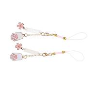 NUOBESTY 4 Set Cat Paw Phone Lanyard Creative Bag Pendant Chic Hanging Decor For Phones And Bags Easy To Install Durable Accessory For And Women 2 Pezzi * 4