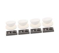 NUOBESTY 4 Set Crogioli per Kit Completo per e Rame Strumenti per Laboratorio e Educazione Conduttività Termica Consumo Ridotto Adatto per Leghe