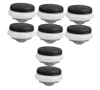 NUOBESTY 4 Set Porta Matite Colorate Piattino Contenitori Pennellessa Spazzolatrice Contenitore Coppa della Tavolozza Dell'olio Forniture di Pittura Plastica Riutilizzabile 2 Pezzi * 4