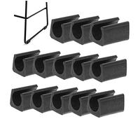 NUOBESTY 40Pezzi Tappi Per Gambe Sedia Protettori U Shape Per Pavimento Clip Per Protezione e Stabilità Adatti Per Gambe