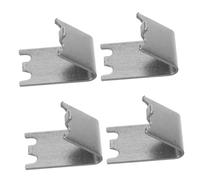 NUOBESTY 4pezzi Clip Per Ripiano Congelatore Supporto Ripiano Frigorifero Di Ricambio Clip Per Frigorifero Senza Attrezzi Gancio Di Supporto Accessori Per