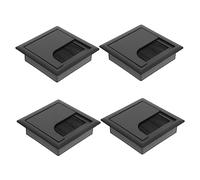 NUOBESTY 4pezzi Passacavo Per Scrivania Organizzatore Copriforo Archiviazione Passacavo Per Tavolo