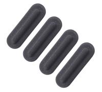 NUOBESTY 4pezzi Piedini in Gomma Antiscivolo per Laptop Supporto Basso Morbido per Dissipazione Calore e Stabilità su Superfici Lisce