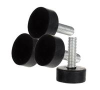 NUOBESTY 4pezzi Piedini in Gomma Per Sedie Cuscinetti Antiscivolo Piedini in Gomma Per Mobili Livellatori Per Gambe Tavoli Spessori in Per Arredi Cuscinetti Antivibranti Per Supporti