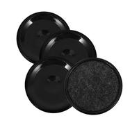 NUOBESTY 4pezzi Protezioni Antiscivolo Per Pavimenti Fermaletti Professionali Per Fermaruote Multifunzione in Plastica Per Sedie Articoli Fermaletti Resistenti All Usura Sostitutivi Per