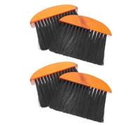 NUOBESTY 4pezzi Spazzola per Stufa a Legna da Spazzole per Pulizia della Stufa Scopa Manuale per Pulizia della Casa Piccola Scopa Frusta per Attrezzi da Officina Spazzatrice per Letti