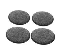 NUOBESTY 4pezzi Supporti Per Rotelle Per Mobili in Plastica Resistente Fermaruote Antiscivolo Per Sedie e Tavoli Proteggono Pavimenti Senza Graffi