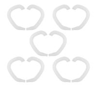 NUOBESTY 5 Paia Correttore Estetico per Orecchie da Ragazzo Ragazza in Silicone Supporto per Padiglione Auricolare Valgo Correttore Orecchie Sporgenti per Comfort e Sicurezza